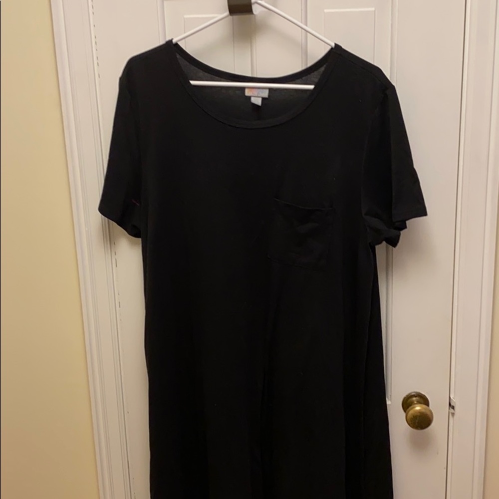 Lularoe swing dress, black